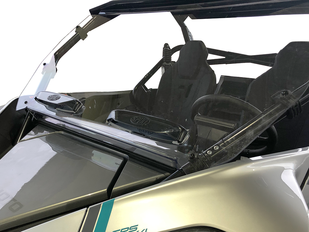Full Vented Windshield Clr Cf Moto
