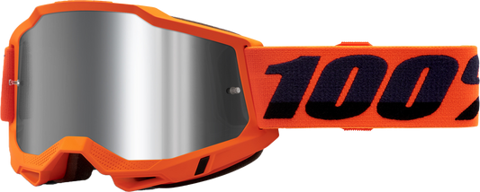 ACCURI 2 GOGGLE NEON ORG MIRROR SLVR FLASH LEN