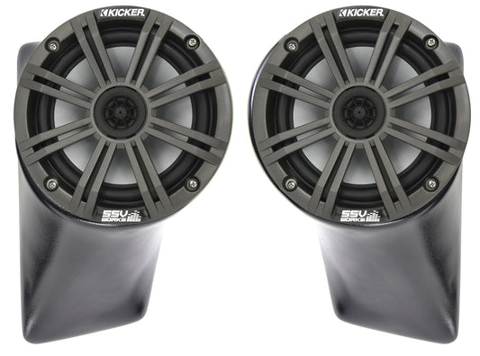 Kicker Front Pods 65 Watt 6.5" Speakers Wild Cat