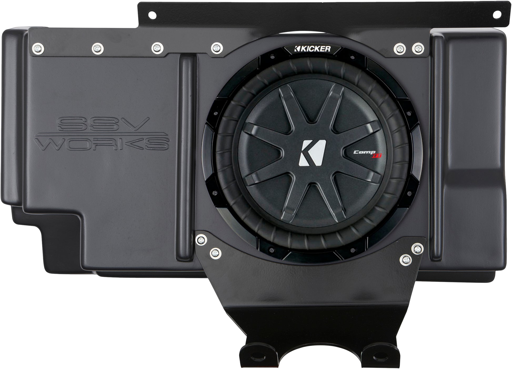 Behind Seat 10" Kicker Sub Pol