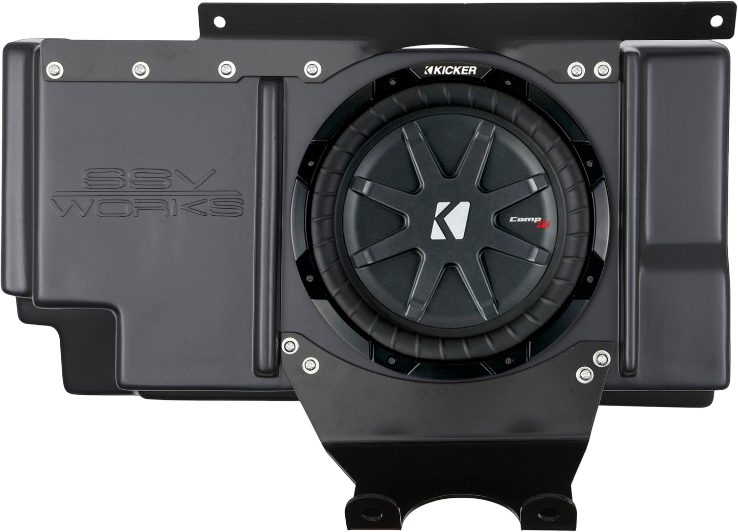 Behind Seat 10" Kicker Sub Pol