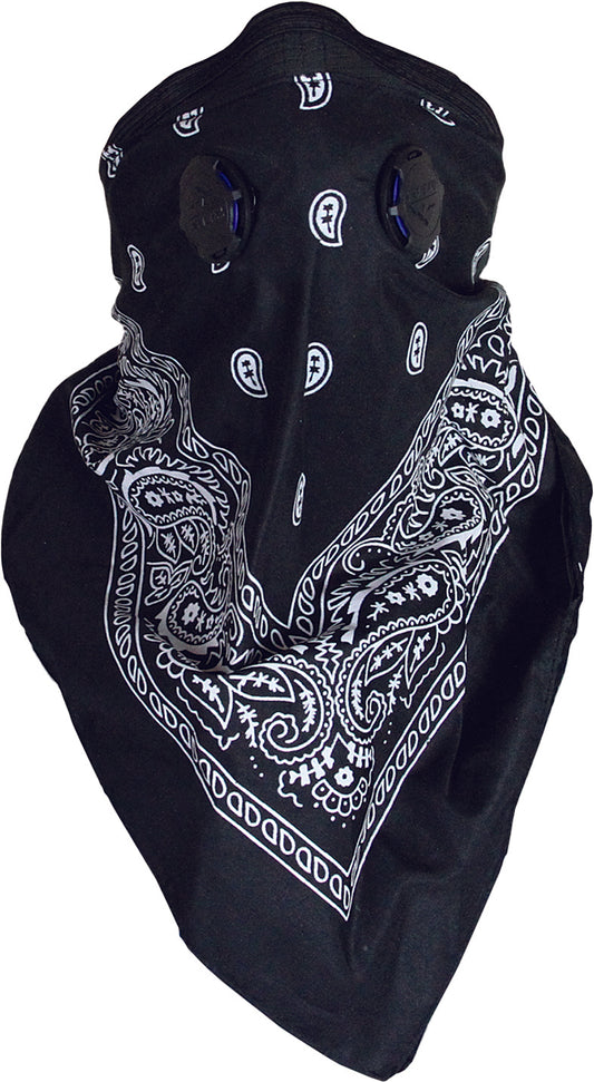 Dust Mask Bandanna Black