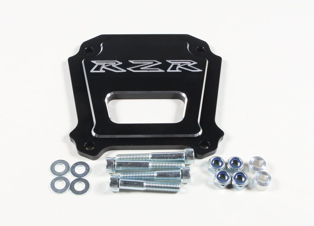 Rear Differential Support Plate Black Pol
