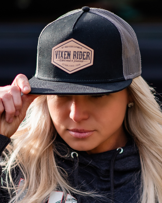 Rebel Flat Bill - Black/Charcoal