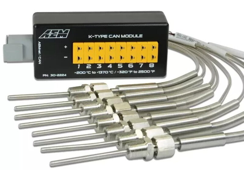 AEM 8 Channel K-Type Thermocouple EGT CAN Module