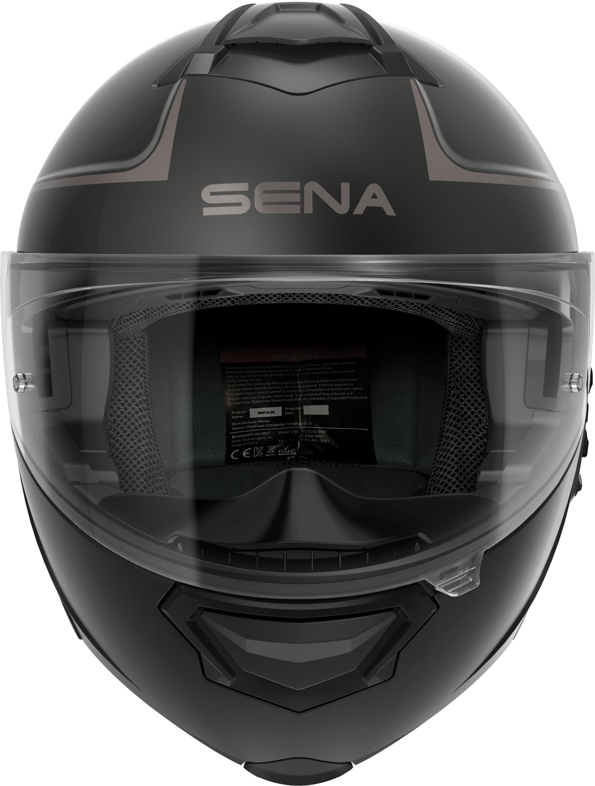 Impulse Flip Up Helmet Matte Black Sm