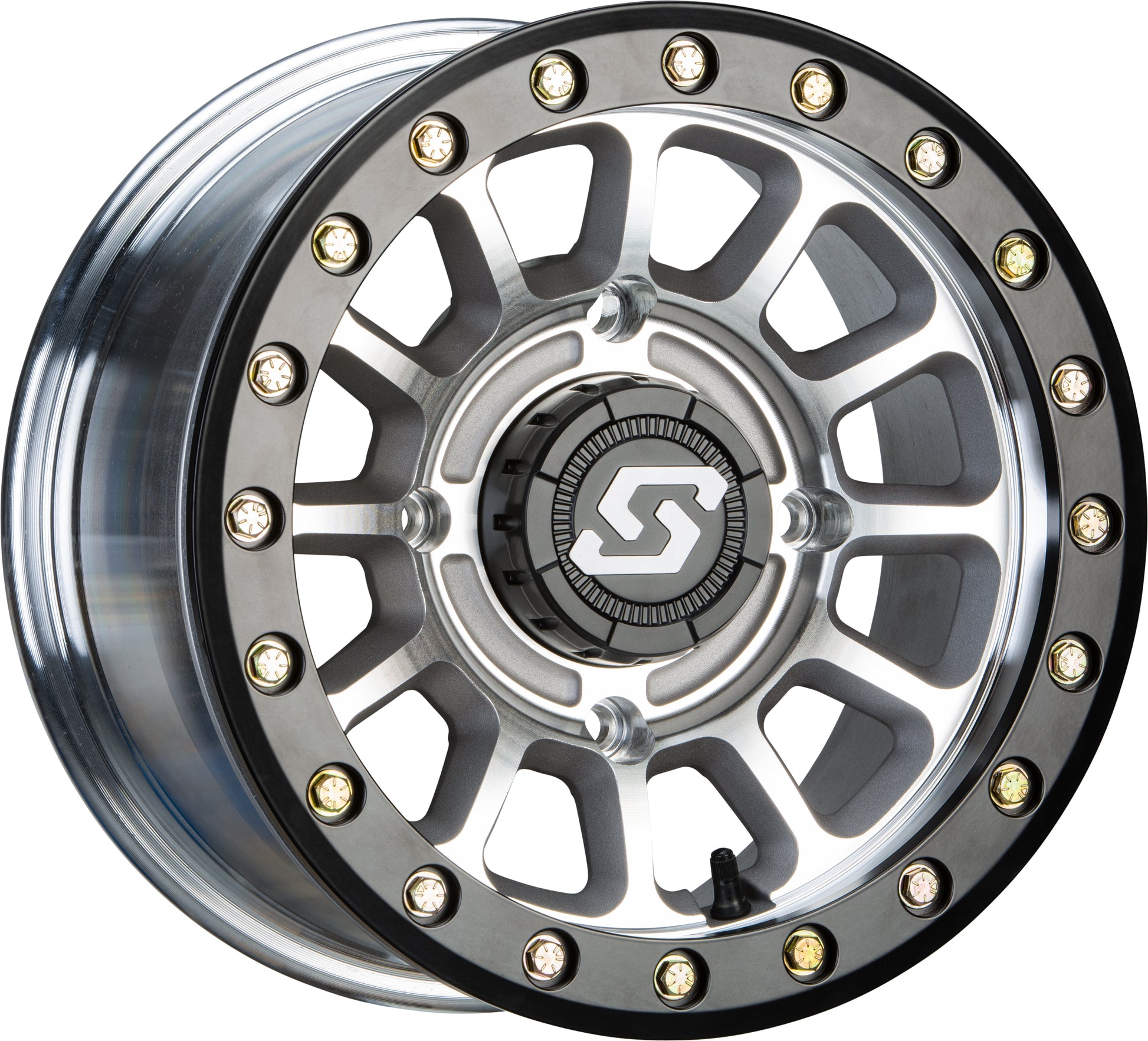 Sano Bdlk Wheel 14x7 4/110 5+2 (+10mm) Blk/As Cast