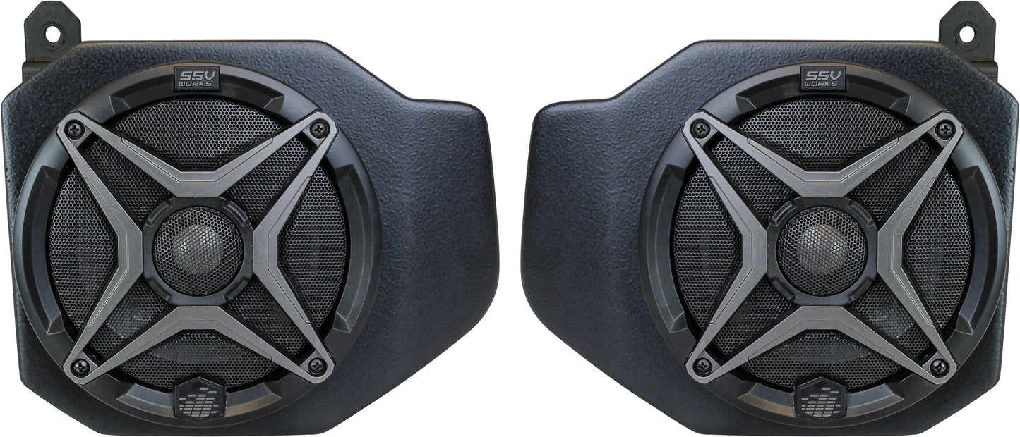 Front Kick Panel Speaker Kit Pol