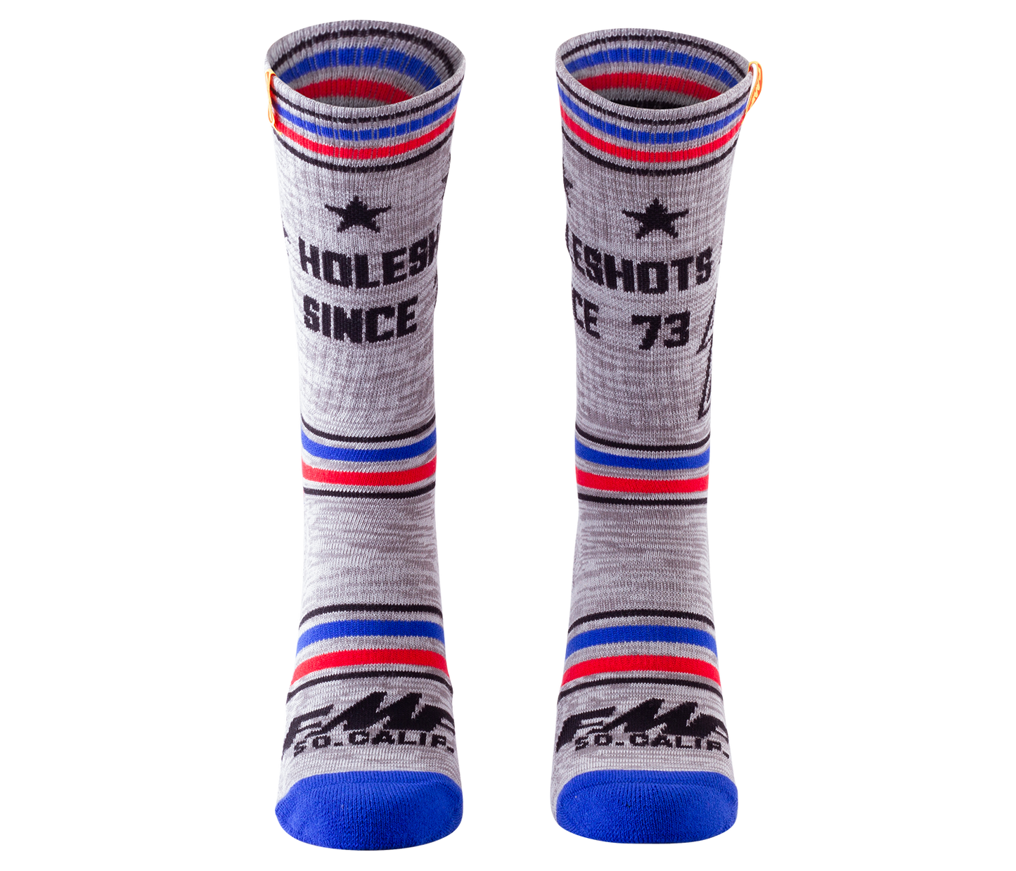 Holeshot Socks Grey Heather