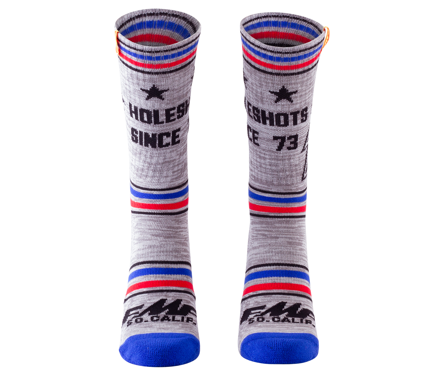 Holeshot Socks Grey Heather