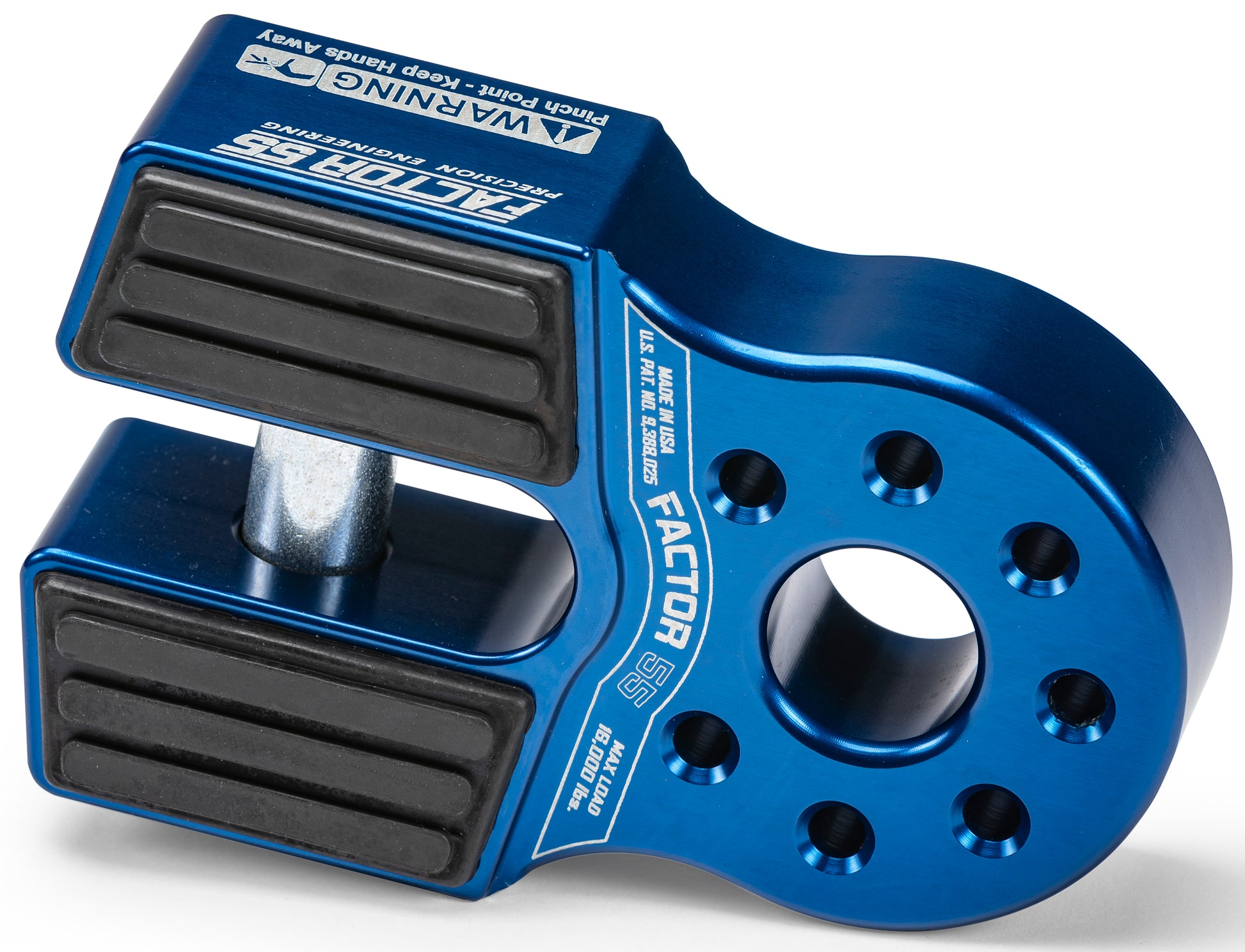Flatlink Xtv Winch Shackle Blue