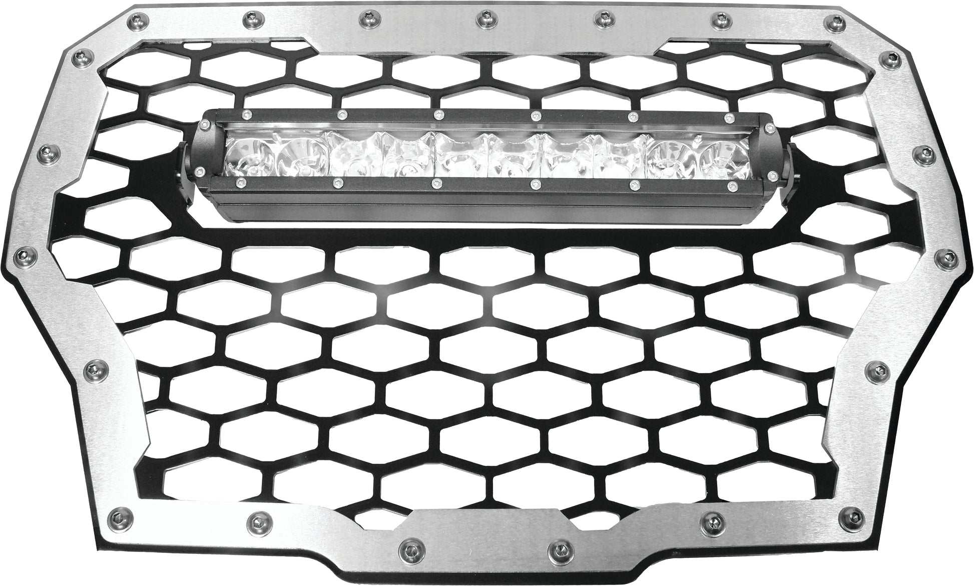 Mq Grill Bk/Sv W/Lght Pol Trbo