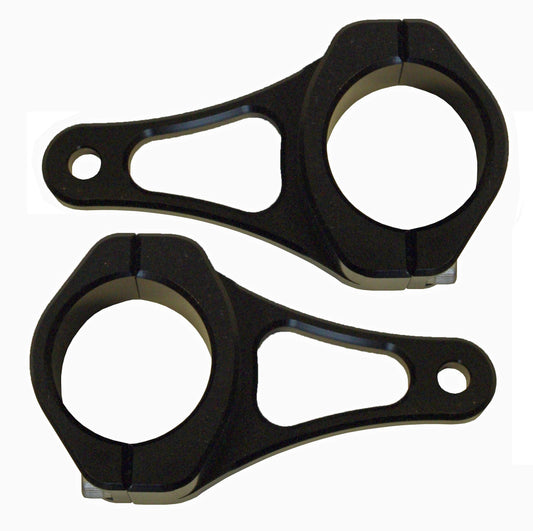Light Mount Horz Mnt Black 1.25"