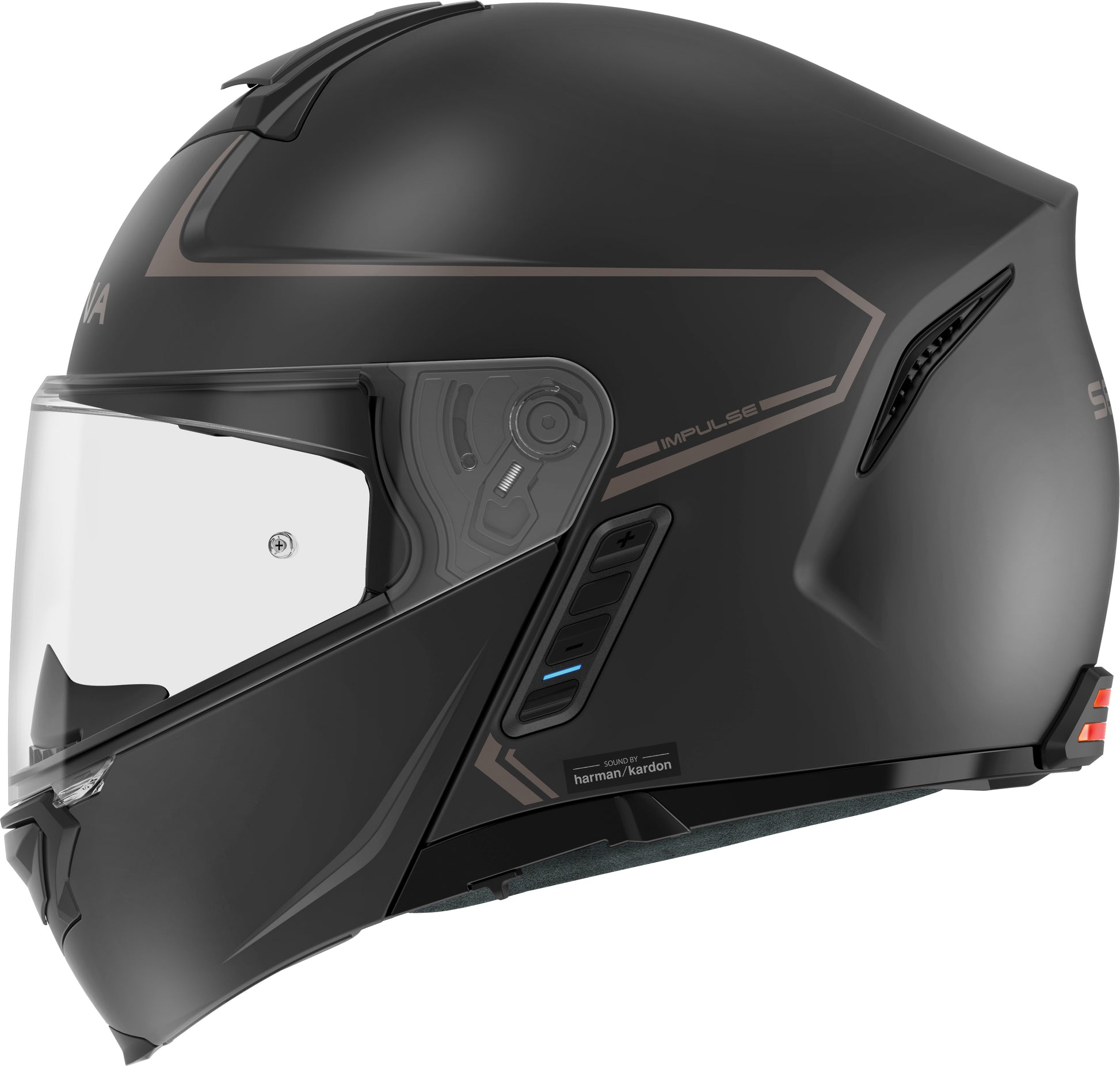 Impulse Flip Up Helmet Matte Black Sm