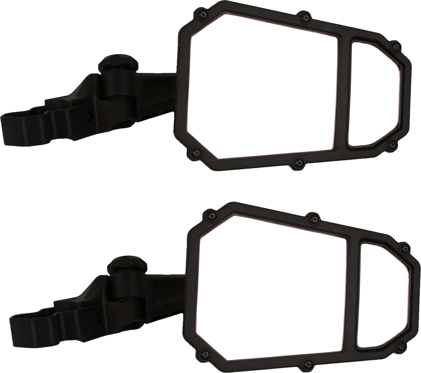 Elite Series 2 Side Mirrors Profit & Round Tube