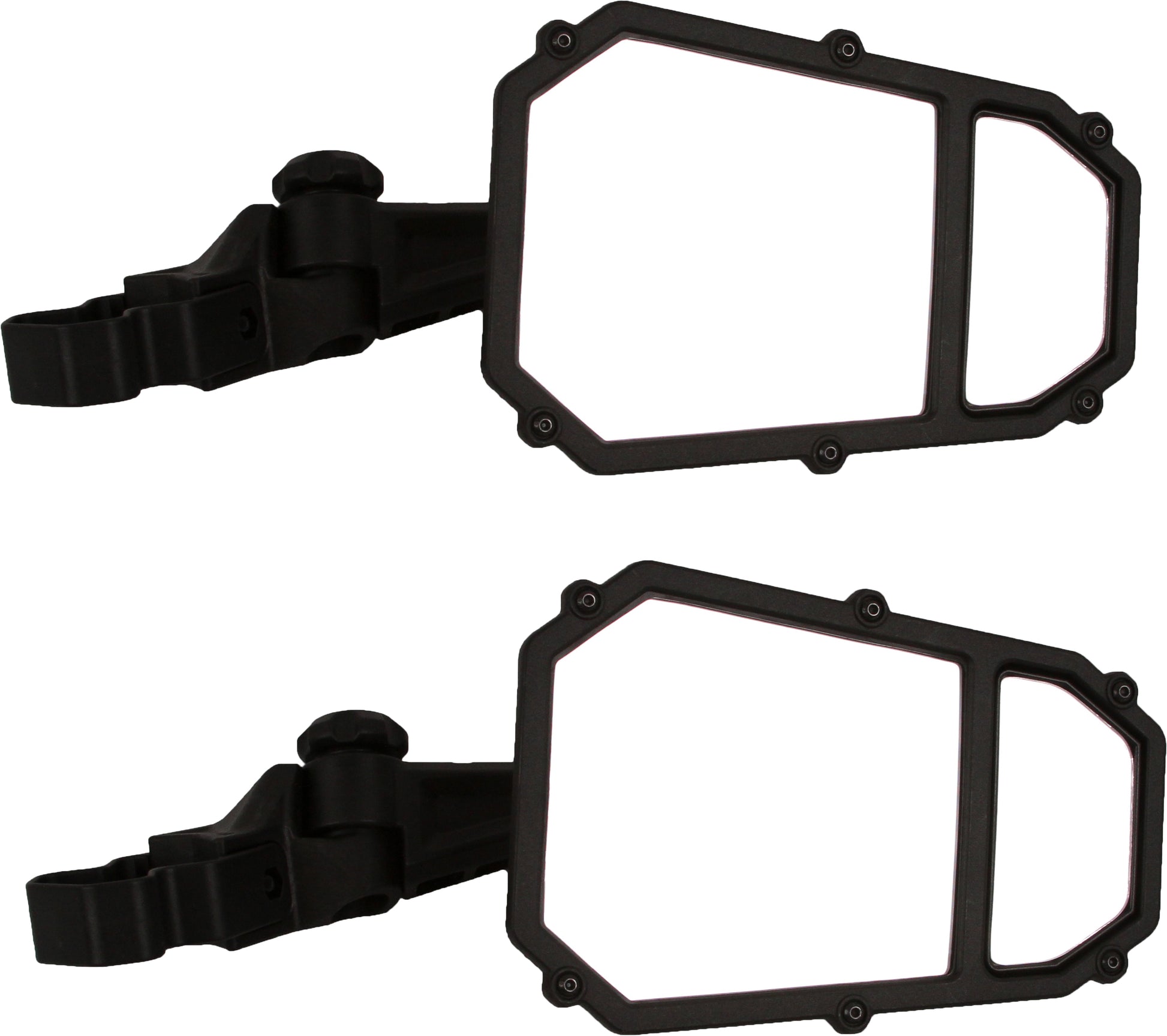 Elite Series 2 Side Mirrors Profit & Round Tube