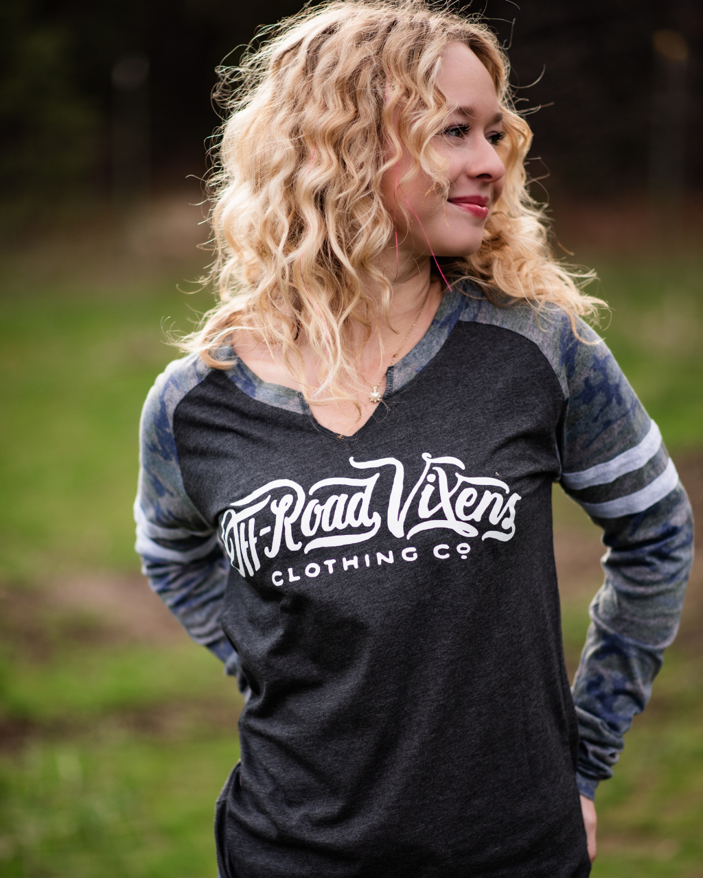 Cadet Ladies Camo Long Sleeve - Limited Edition