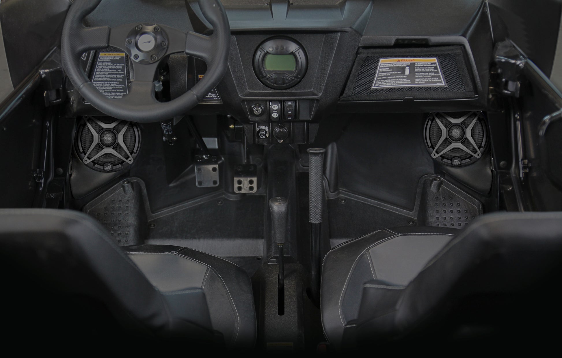 Front 6.5" Speaker Pods