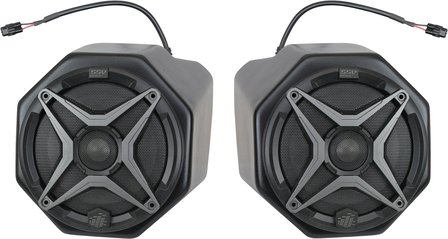 Front Kick Panel Speaker Kit Pol