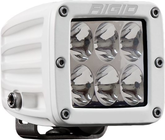 Hybrid Driving Surface Mount White Housing D-Series Pro RIGID Industries