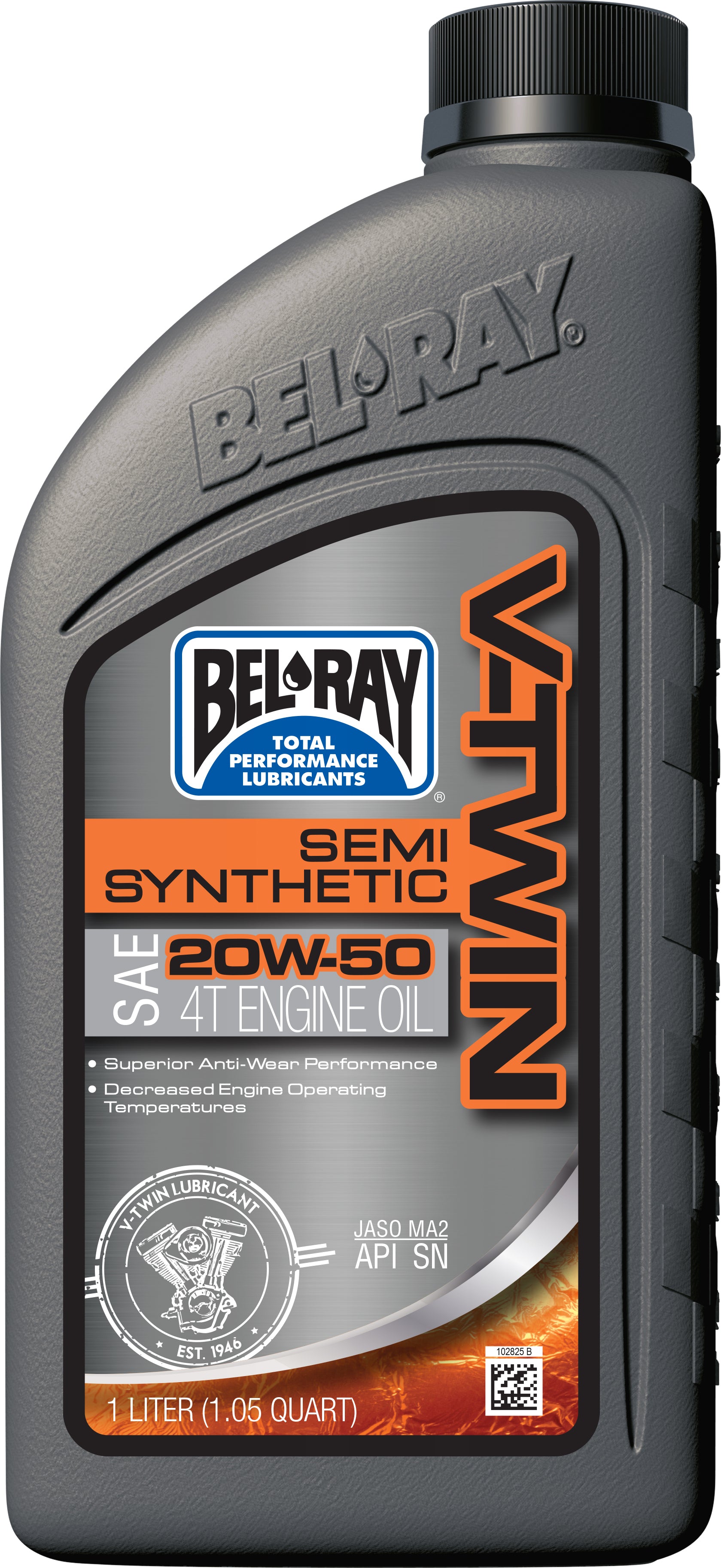 V Twin Semi Synthetic Engine Oil 20w 50 1l