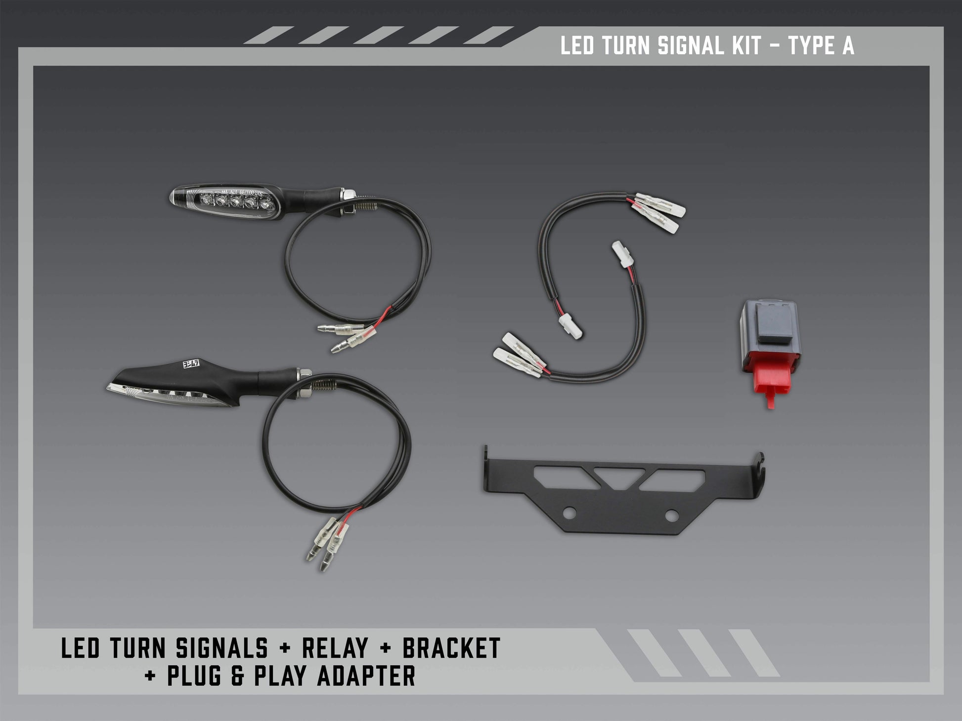 Fe V2 Stnd Led Turn Sig Kit A