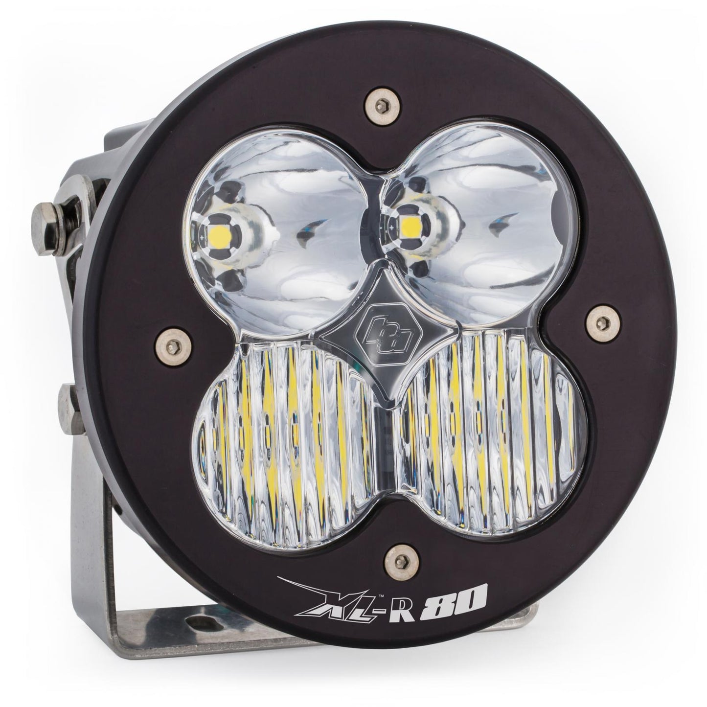 LED Light Pods Clear Lens Spot Each XL R 80 Driving/Combo Baja Designs