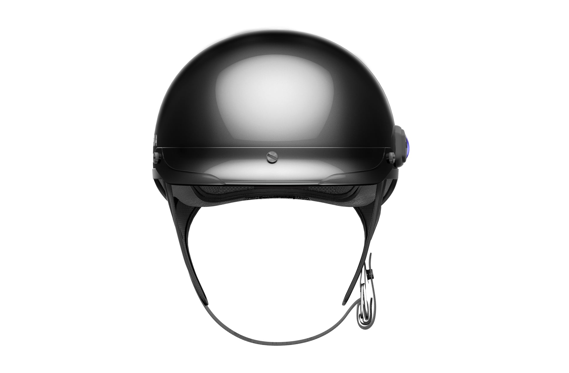 Cavalry Bluetooth Half Helmet Black Md