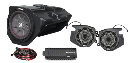 3 Speaker Plug And Play Kit Kicker Ride Command