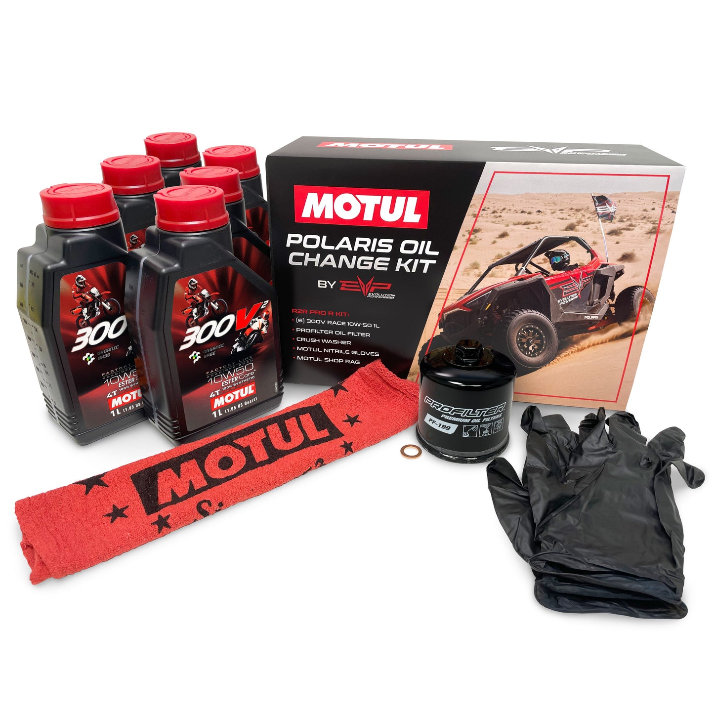 EVP Motul¬Æ Oil Change Kits, Polaris RZR Pro R