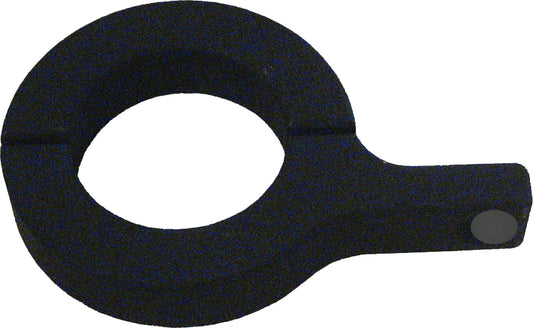 Flag Mount Horizontal Black 1.75"