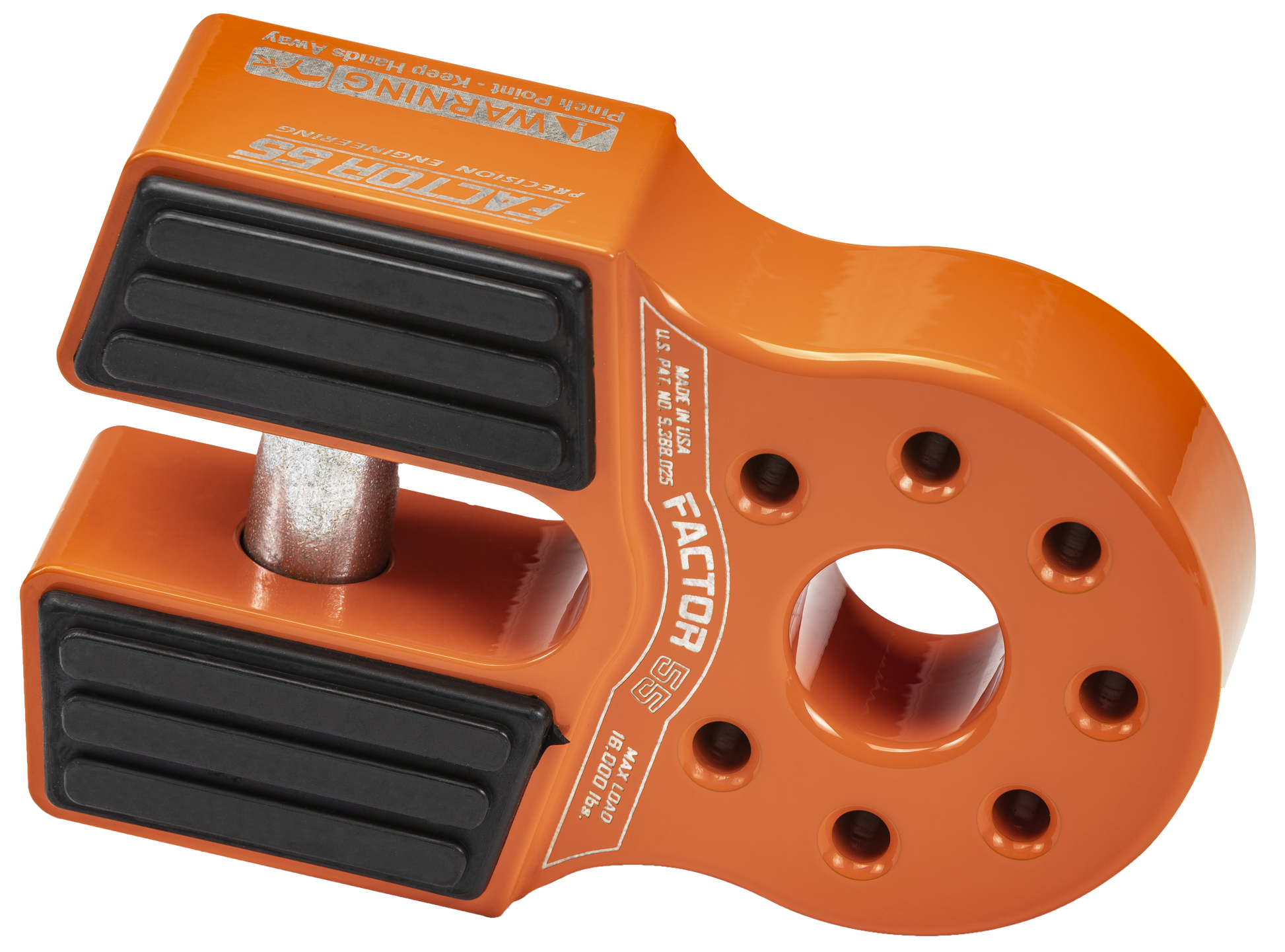 Flatlink Xtv Winch Shackle Orange