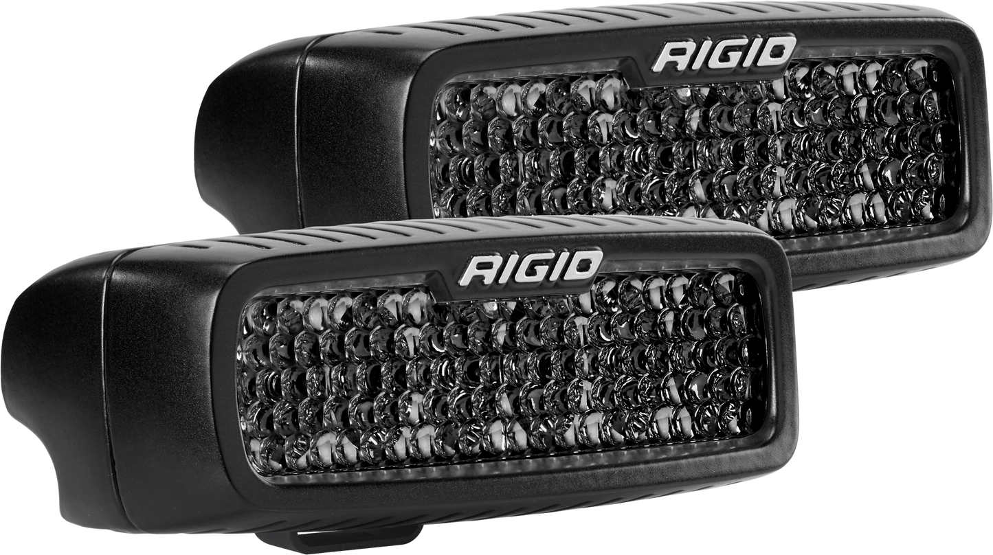 Spot Diffused Midnight Surface Mount Pair SR-Q Pro RIGID Industries