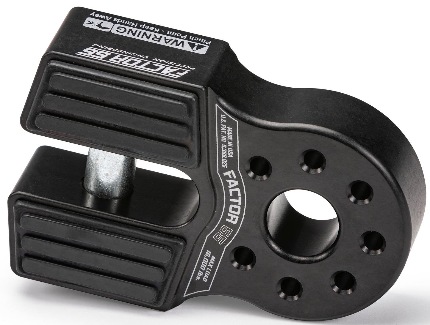Flatlink Xtv Winch Shackle Black