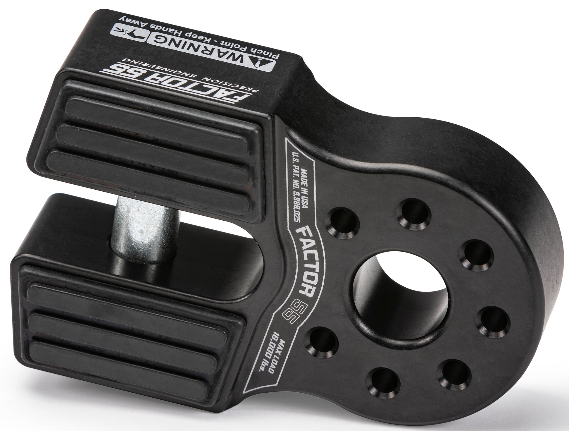 Flatlink Xtv Winch Shackle Black