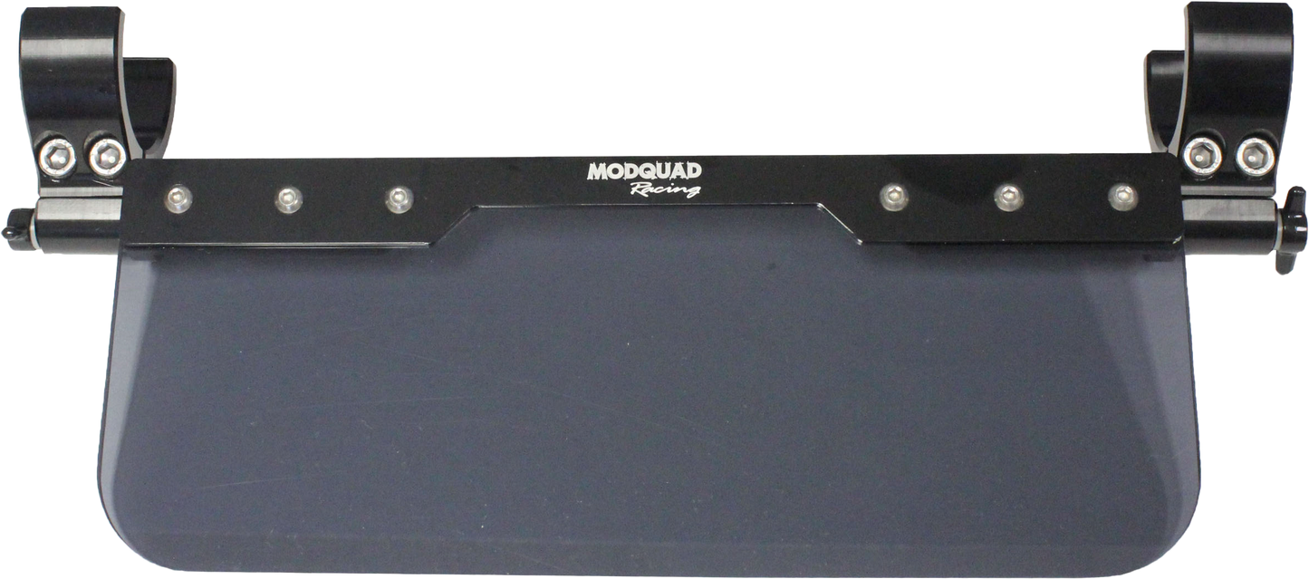 Sun Visor 10" 1.75" Bar Smoked