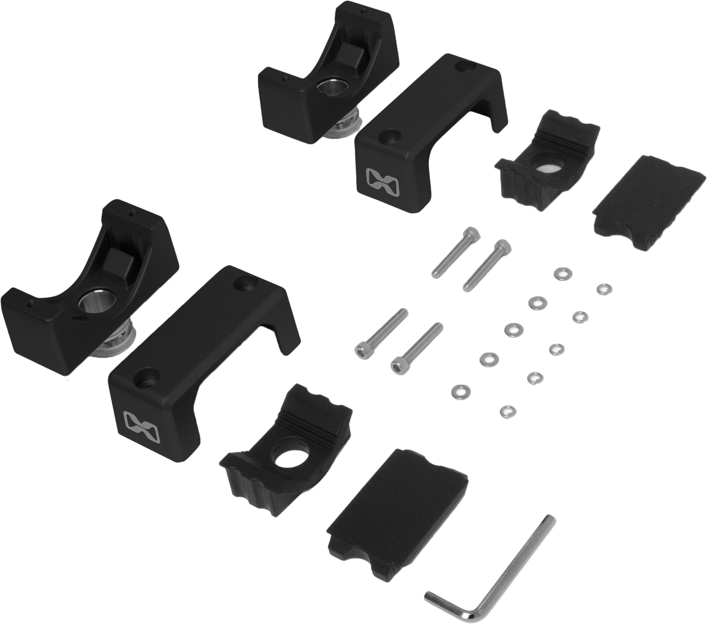 Tower Speaker 1.0" To 1.5" Square Tube Black