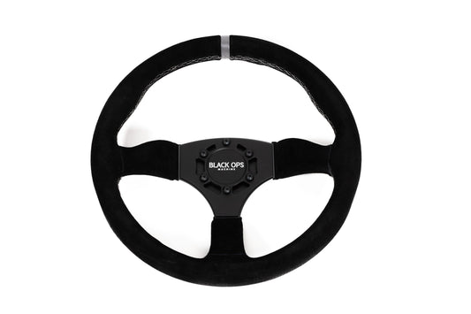 Suede Steering Wheel (6 bolt pattern)