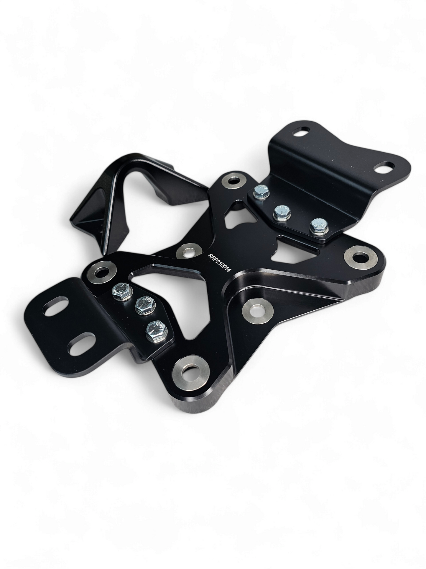 2022 to Current Can Am X3 10 Bolt Radius Rod Plate with Pull Hook (Black)