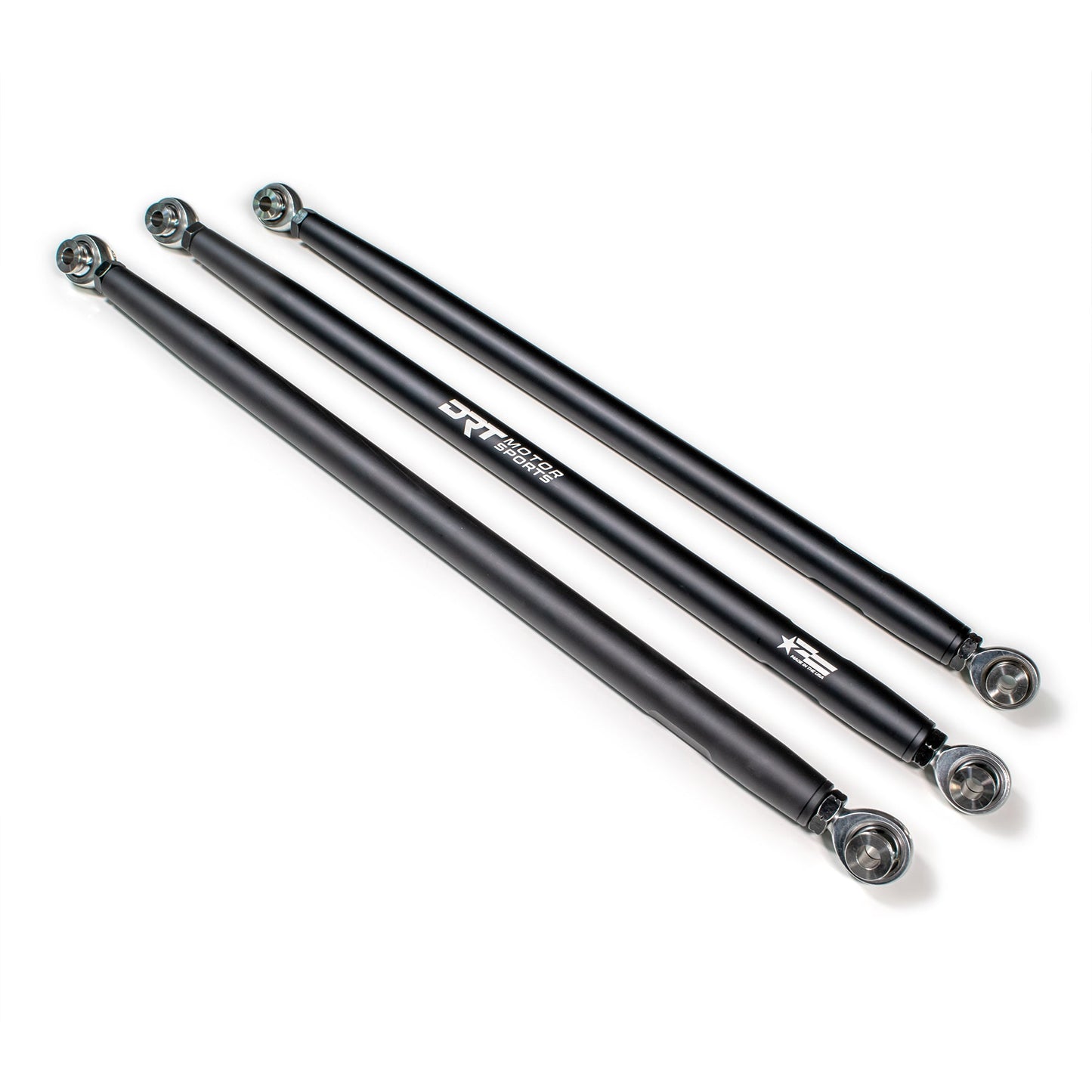 Can-Am X3 2017+ Billet Aluminum Barrel Radius Rod Kit Black