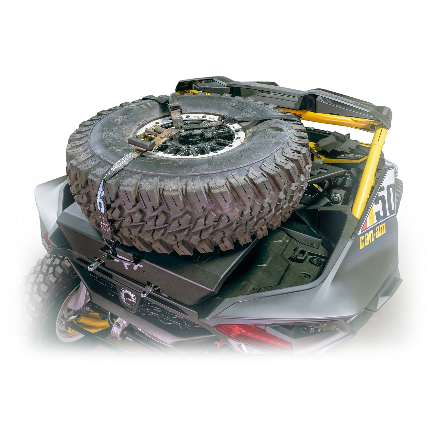 DRT Motorsports Can-Am Maverick R Tire Carrier / Adventure Rack