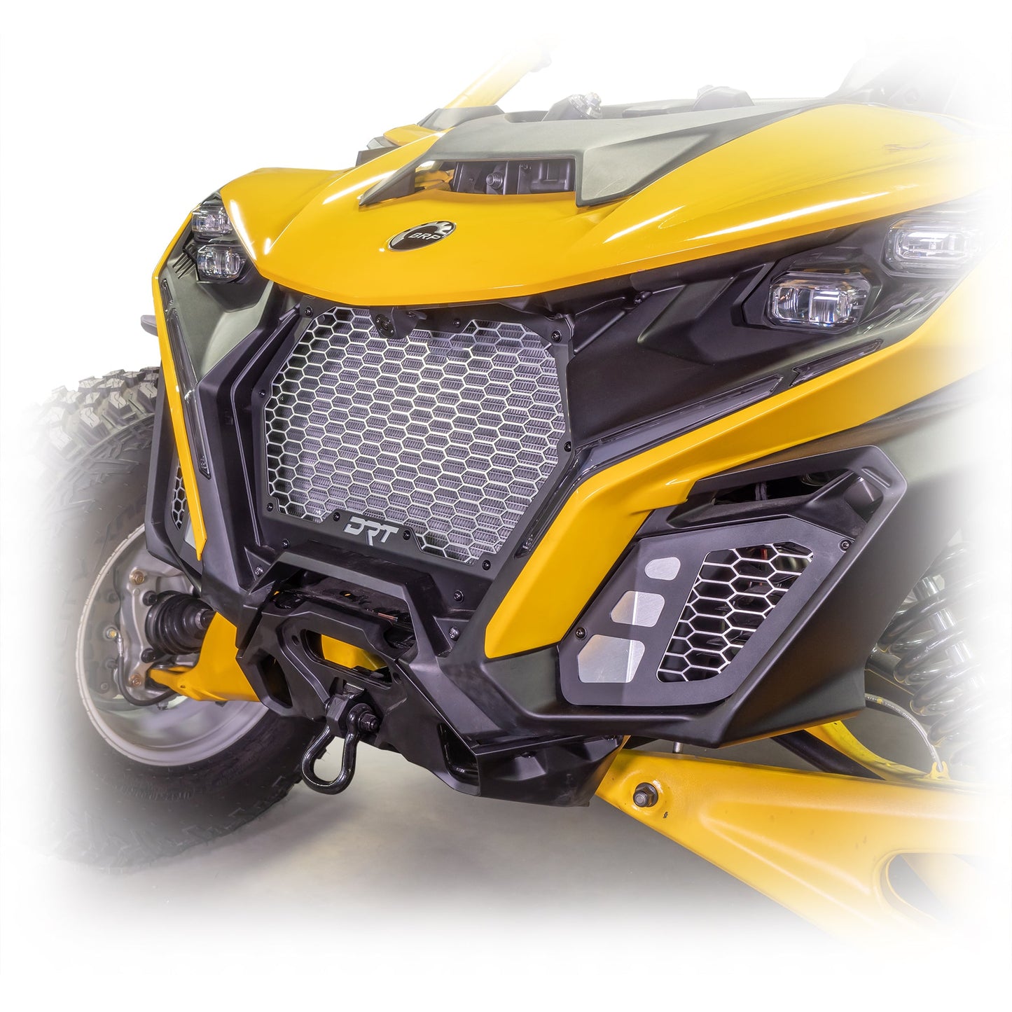 DRT Can-Am Maverick R Aluminum Front Grill Kit