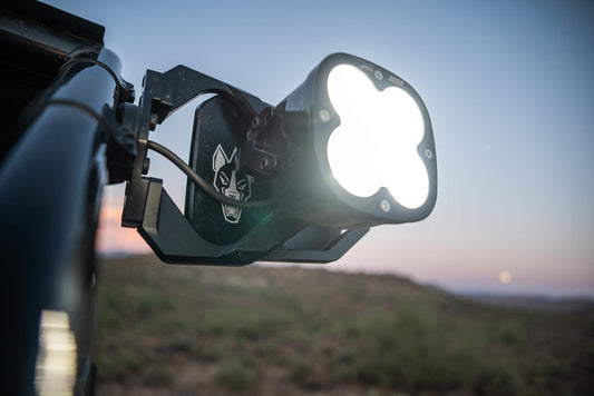 Cuero Race XL80 Light mount (pair of 2) [POS ONLY]