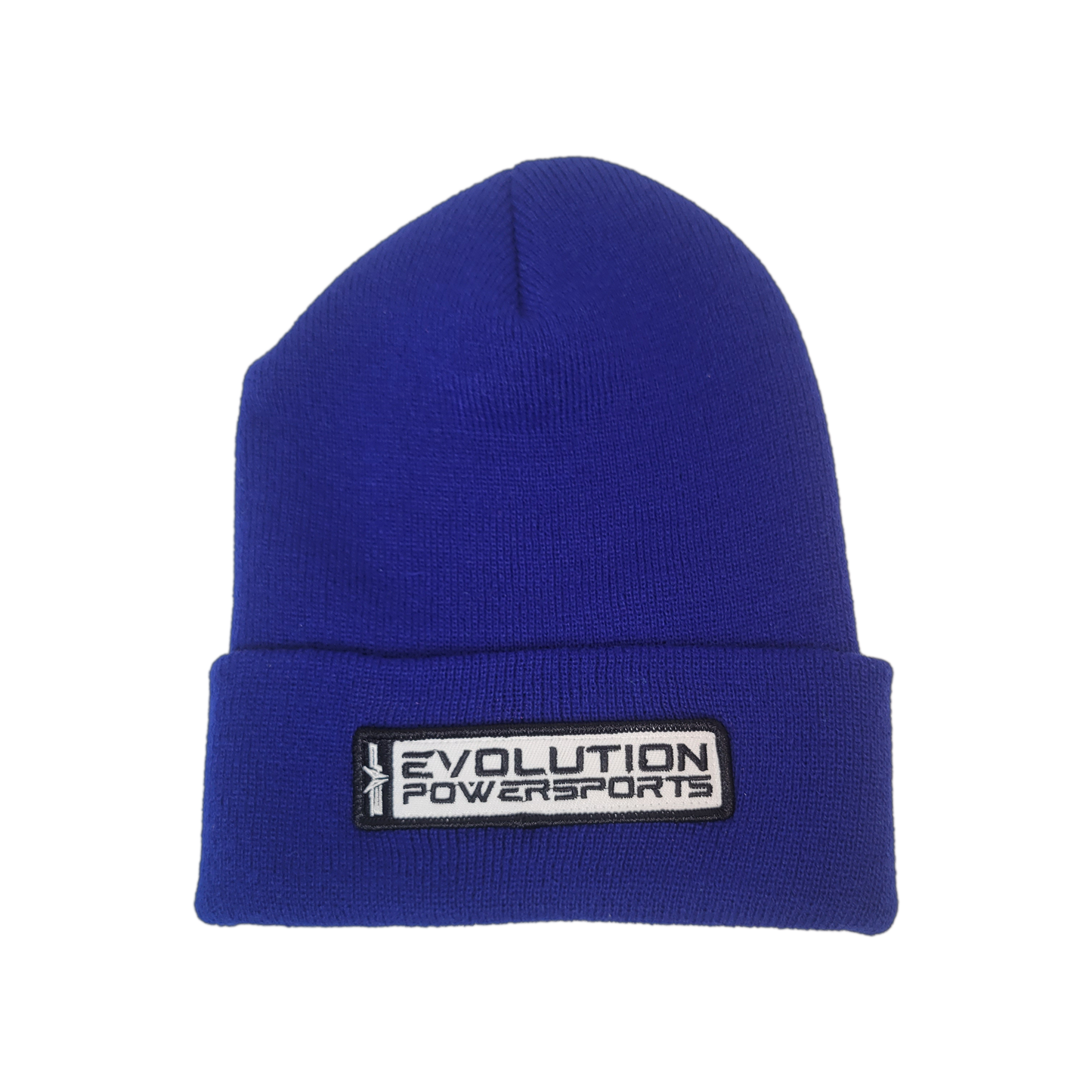 Stacked Badge Cuff Beanie