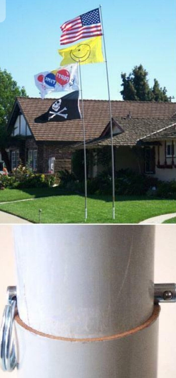 Collapsible Flagpole 22'