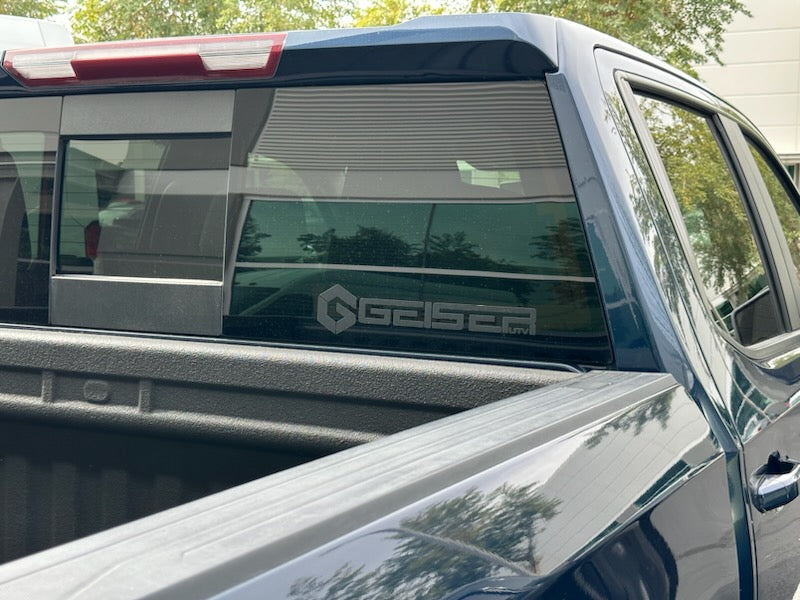 Geiser Vinyl Sticker - 20"