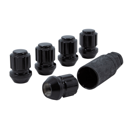 FACT LOCK 12-1.50 BLACK 5-PK - FORD/GM