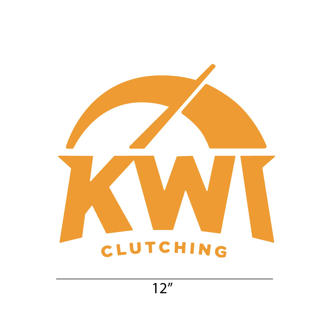 KWI Clutching Die Cut Sticker - 12"