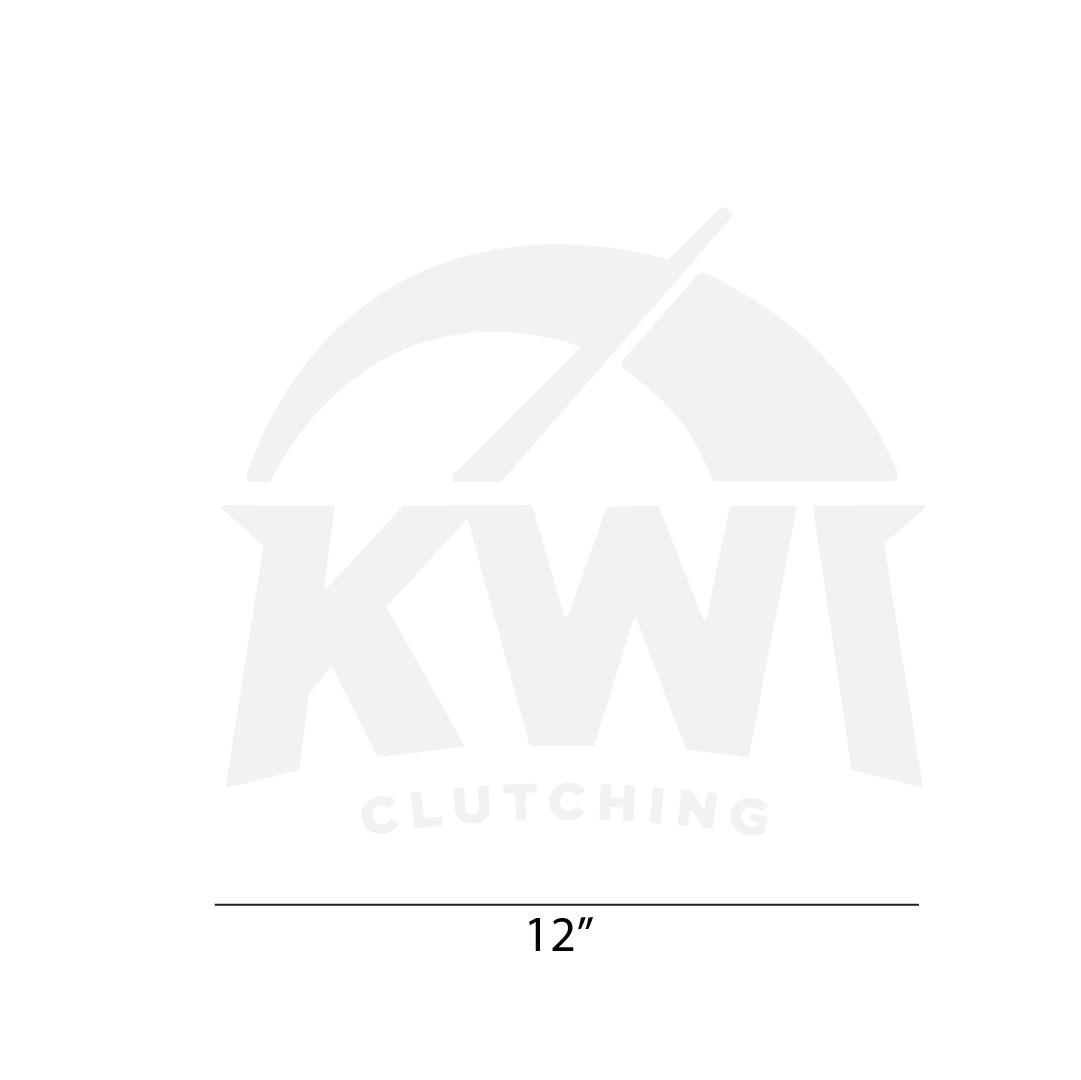 KWI Clutching Die Cut Sticker - 12"