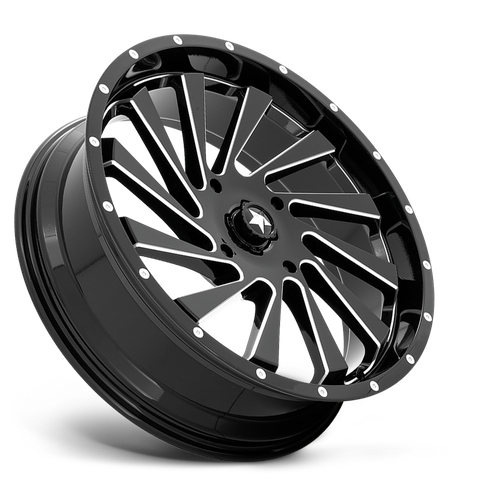 BLADE UTV 22X7 4X137 112 G-BLK-MILL +0